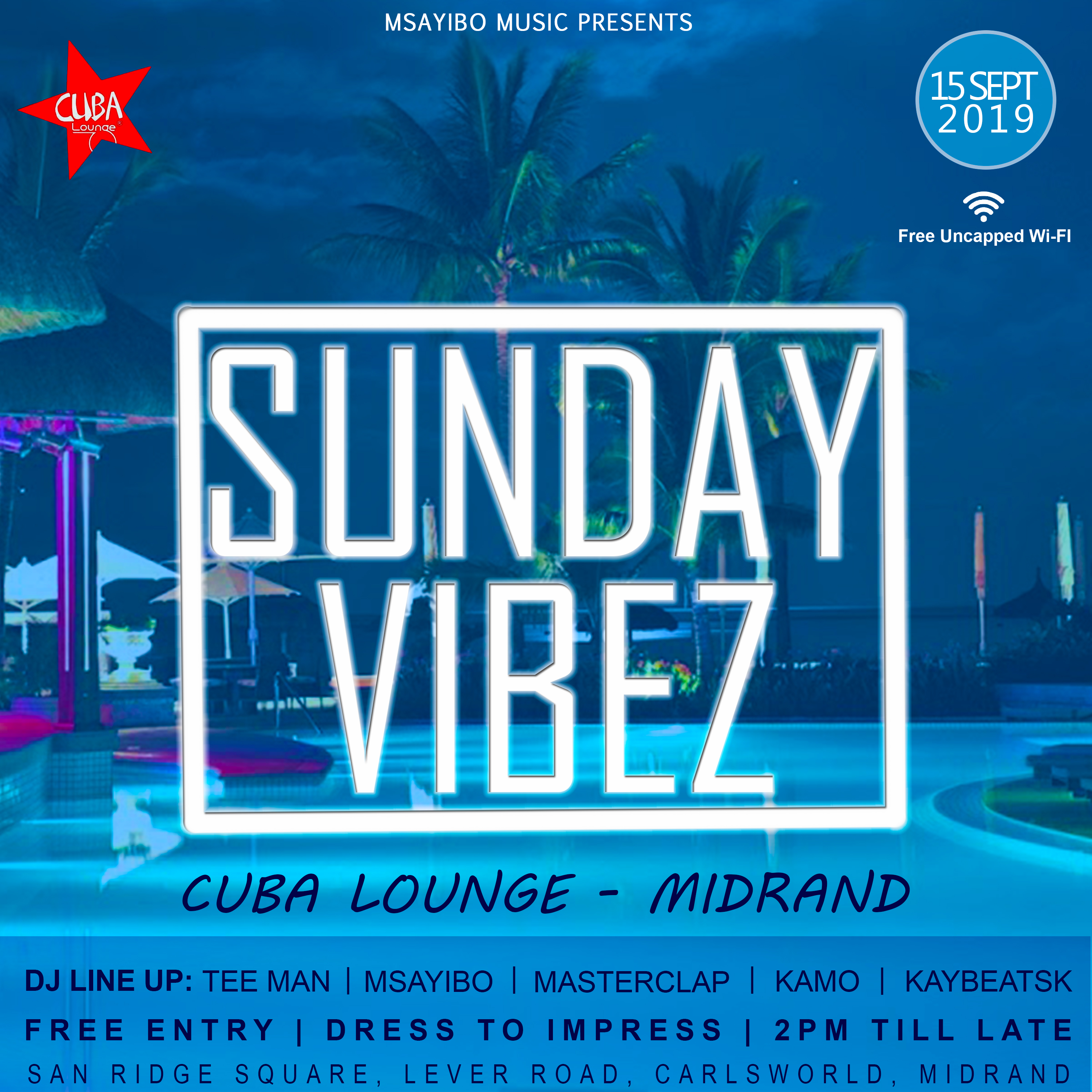 2019-09-15 Sunday Vibez Poster